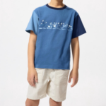 UNIQLO KIDS Disney in Blue UT (Graphic T, Short Sleeve) B