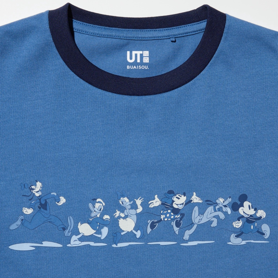 UNIQLO KIDS Disney in Blue UT (Graphic T, Short Sleeve) B