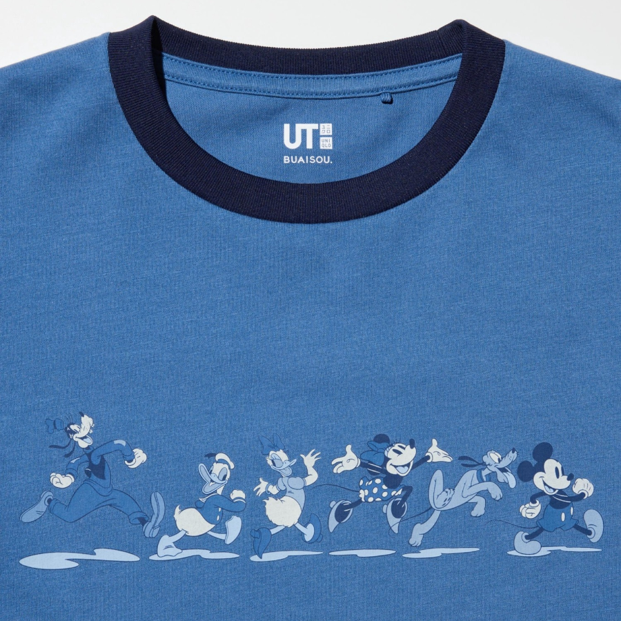 UNIQLO KIDS Disney in Blue UT (Graphic T, Short Sleeve) B
