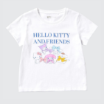 UNIQLO GIRLS Sanrio Characters Crop UT (Graphic T, Short Sleeve) A