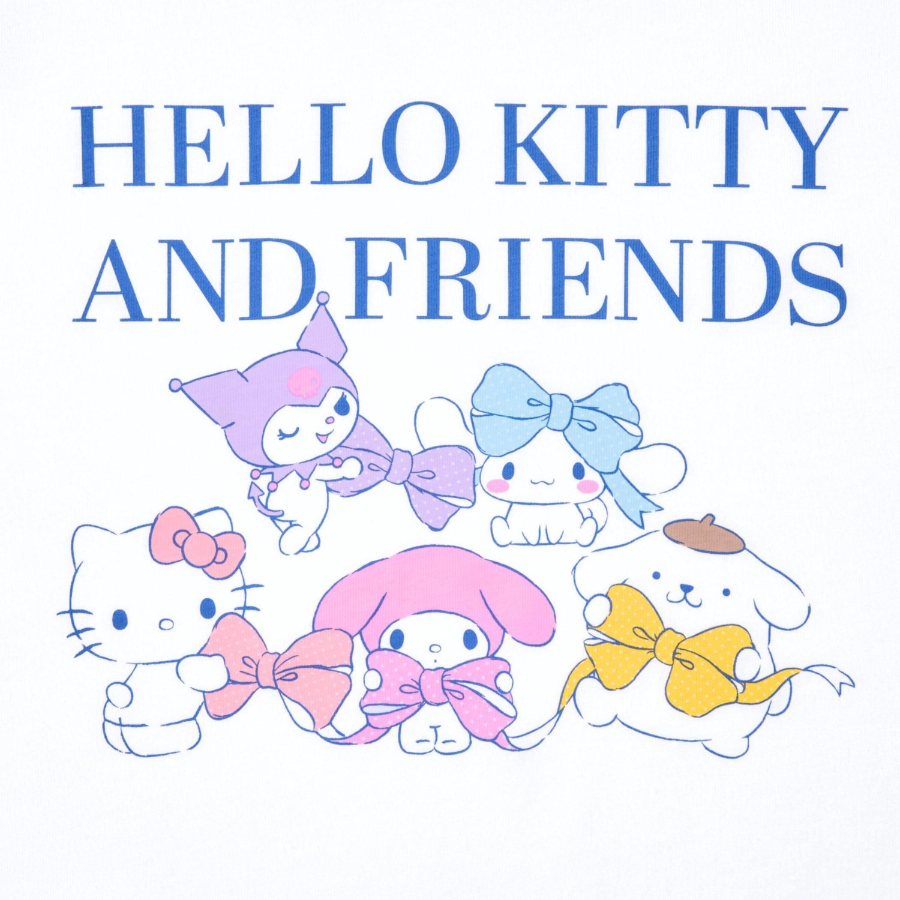 UNIQLO GIRLS Sanrio Characters Crop UT (Graphic T, Short Sleeve) A