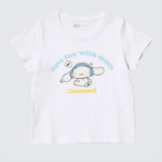 UNIQLO GIRLS Sanrio Characters Crop UT (Graphic T, Short Sleeve) E