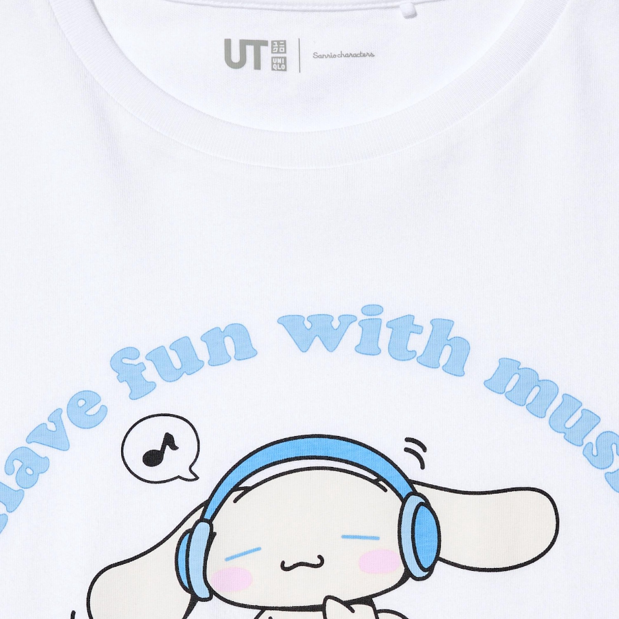 UNIQLO GIRLS Sanrio Characters Crop UT (Graphic T, Short Sleeve) E
