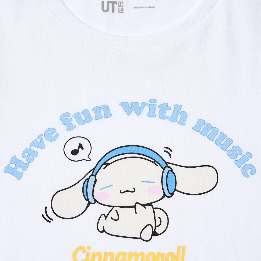 UNIQLO GIRLS Sanrio Characters Crop UT (Graphic T, Short Sleeve) E