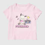 UNIQLO GIRLS Sanrio Characters Crop UT (Graphic T, Short Sleeve) G