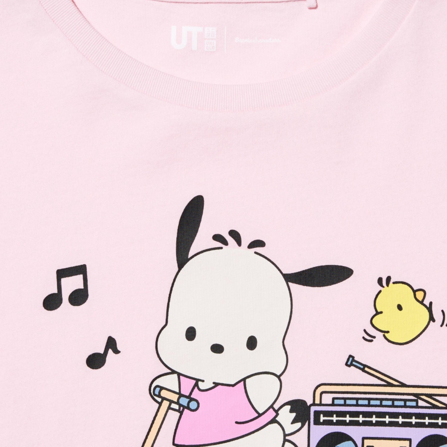 UNIQLO GIRLS Sanrio Characters Crop UT (Graphic T, Short Sleeve) G