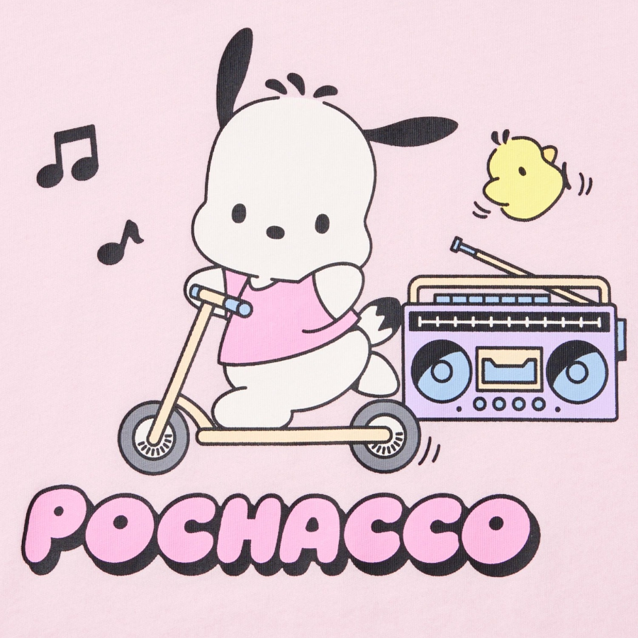 UNIQLO GIRLS Sanrio Characters Crop UT (Graphic T, Short Sleeve) G