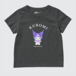 UNIQLO GIRLS Sanrio Characters Crop UT (Graphic T, Short Sleeve) B