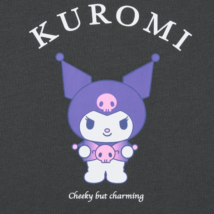 UNIQLO GIRLS Sanrio Characters Crop UT (Graphic T, Short Sleeve) B