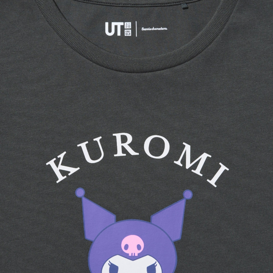 UNIQLO GIRLS Sanrio Characters Crop UT (Graphic T, Short Sleeve) B