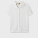 WHO.A.U — футболка Collar Cardi T-shirt