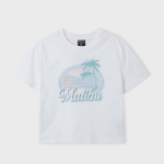 WHO.A.U — футболка Malibu Beach Crop T-shirt