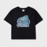 WHO.A.U — футболка Malibu Beach Crop T-shirt