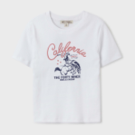 WHO.A.U — футболка Ribbed Western Graphic T-shirt