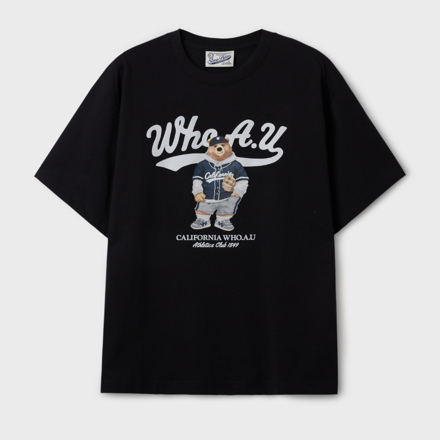 WHO.A.U Steve Photo T-Shirt [B]