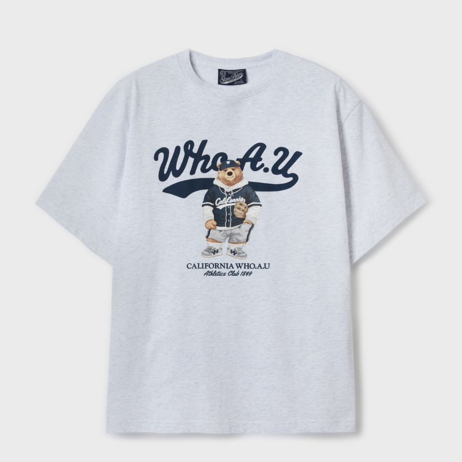 WHO.A.U Steve Photo T-Shirt [B]