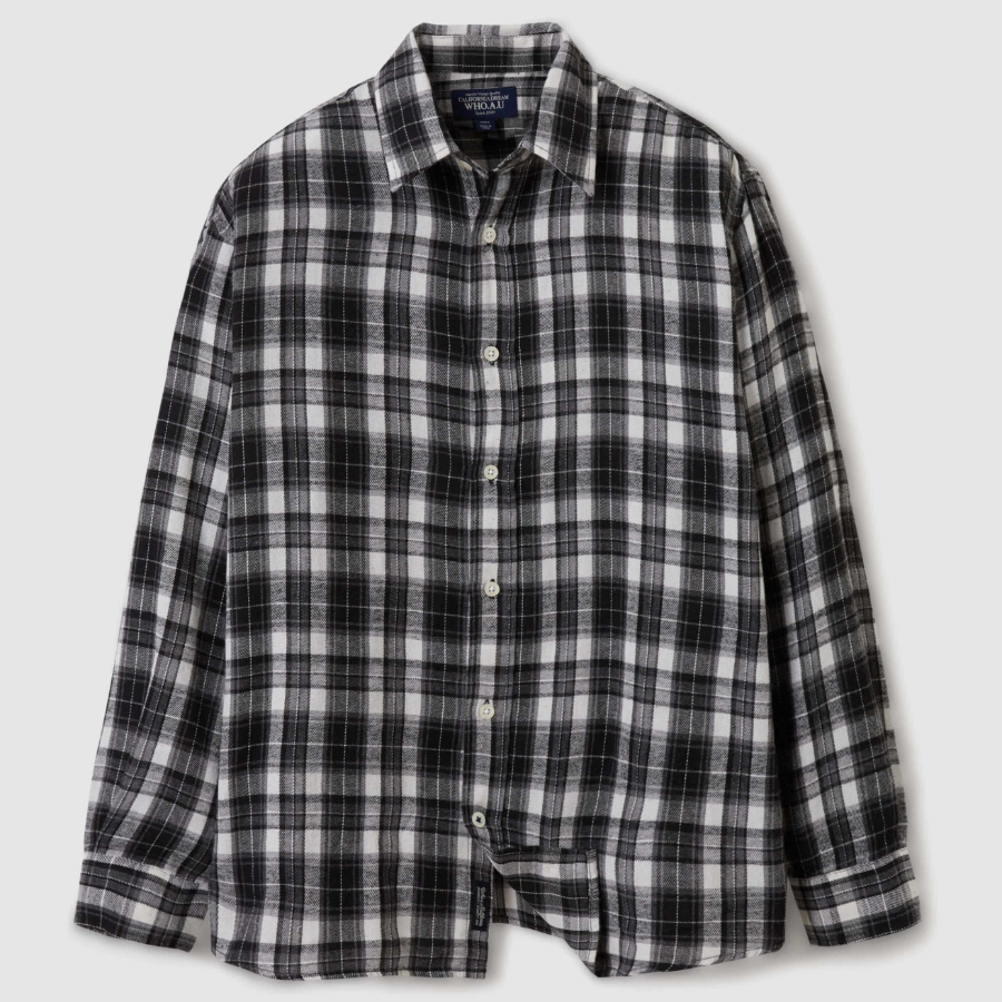 WHO.A.U Patterned OverFit Shirts