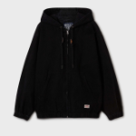 WHO.A.U Denim Hoodie Zip-Up