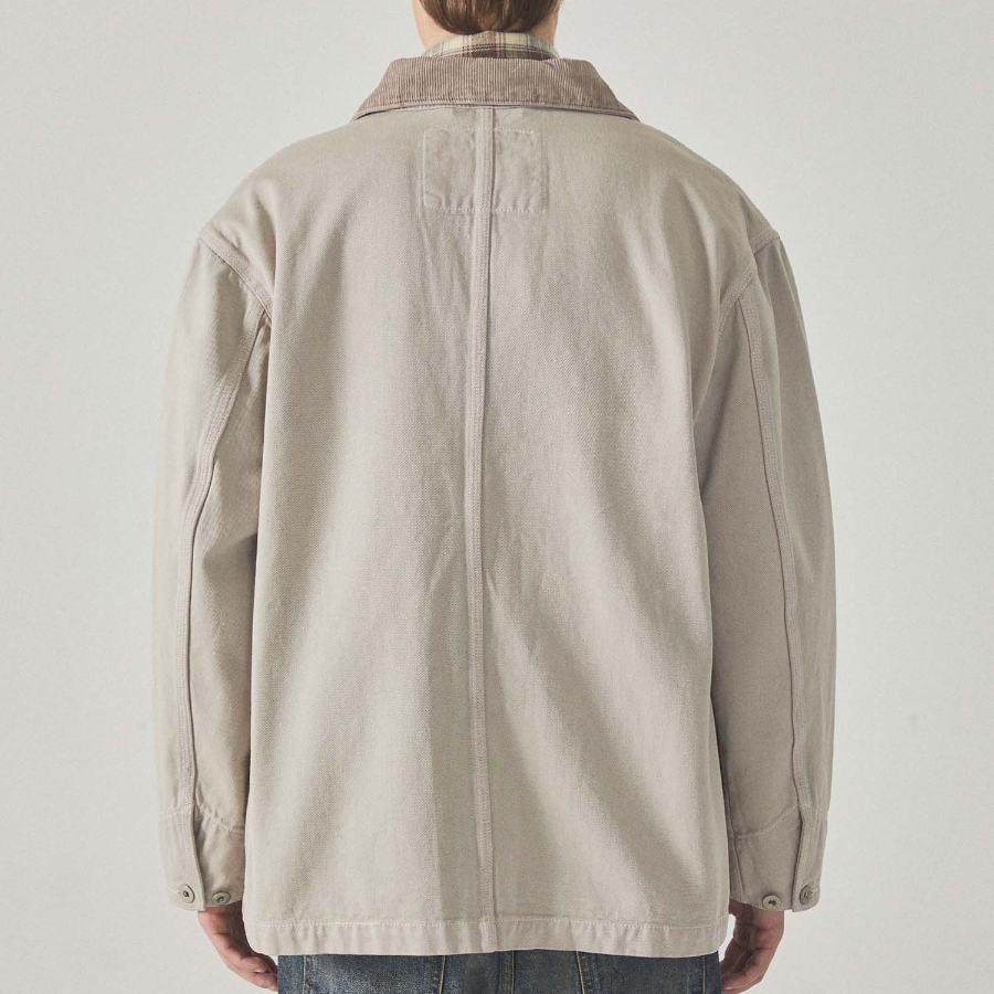 WHO.A.U Garment Dyed Work Jacke