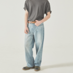 WHO.A.U Lightweight Wide Denim (M)