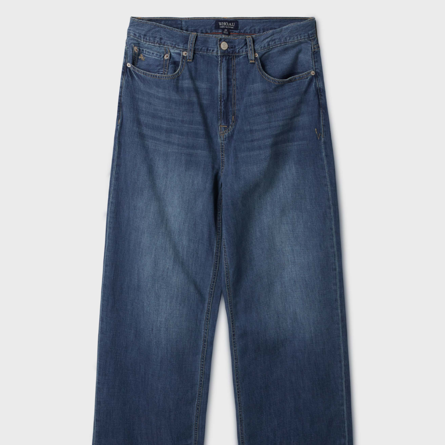 WHO.A.U Lightweight Wide Denim (M)