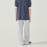 WHO.A.U Campus Letter Wide Pants