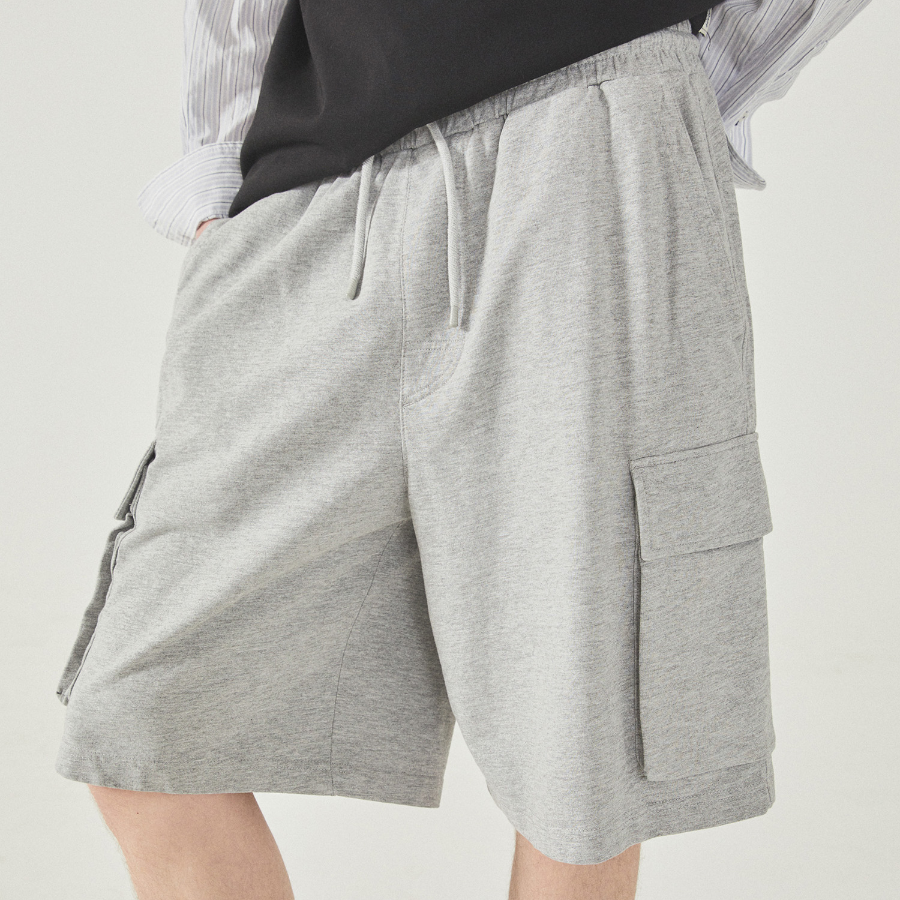 WHO.A.U Cargo Pocket Dyed Half Pants