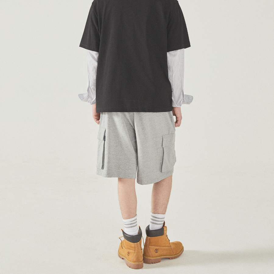 WHO.A.U Cargo Pocket Dyed Half Pants