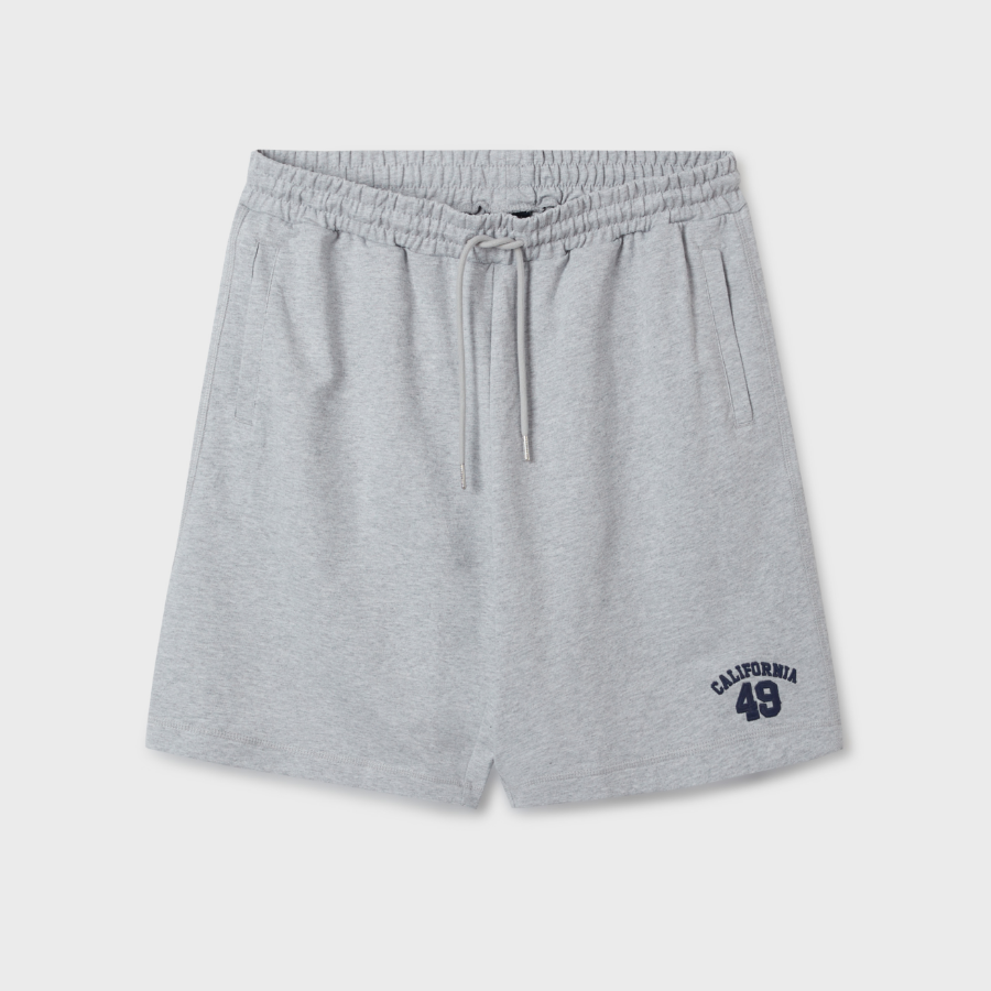 WHO.A.U Campus Letter Half Pants