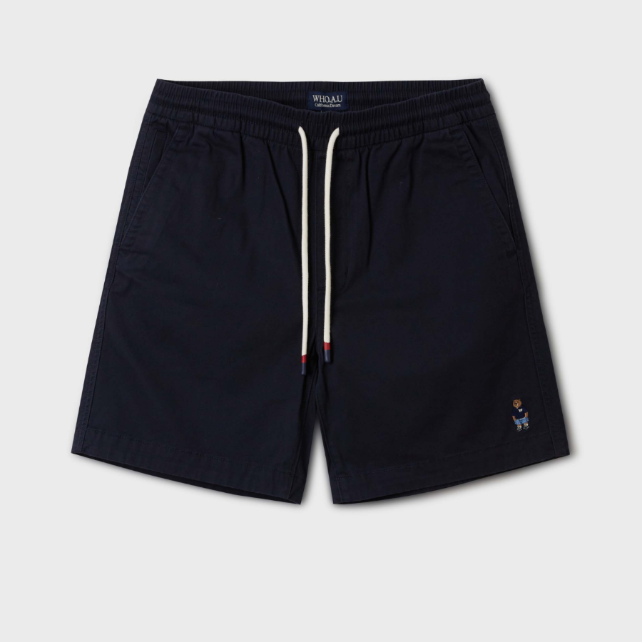 WHO.A.U Steve Basic Shorts