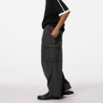 UNIQLO GU Denim Super Wide Cargo Pants