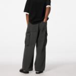 UNIQLO GU Denim Super Wide Cargo Pants