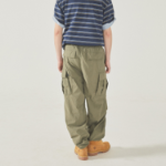 WHO.A.U Wide Nylon Cargo Pants (U)