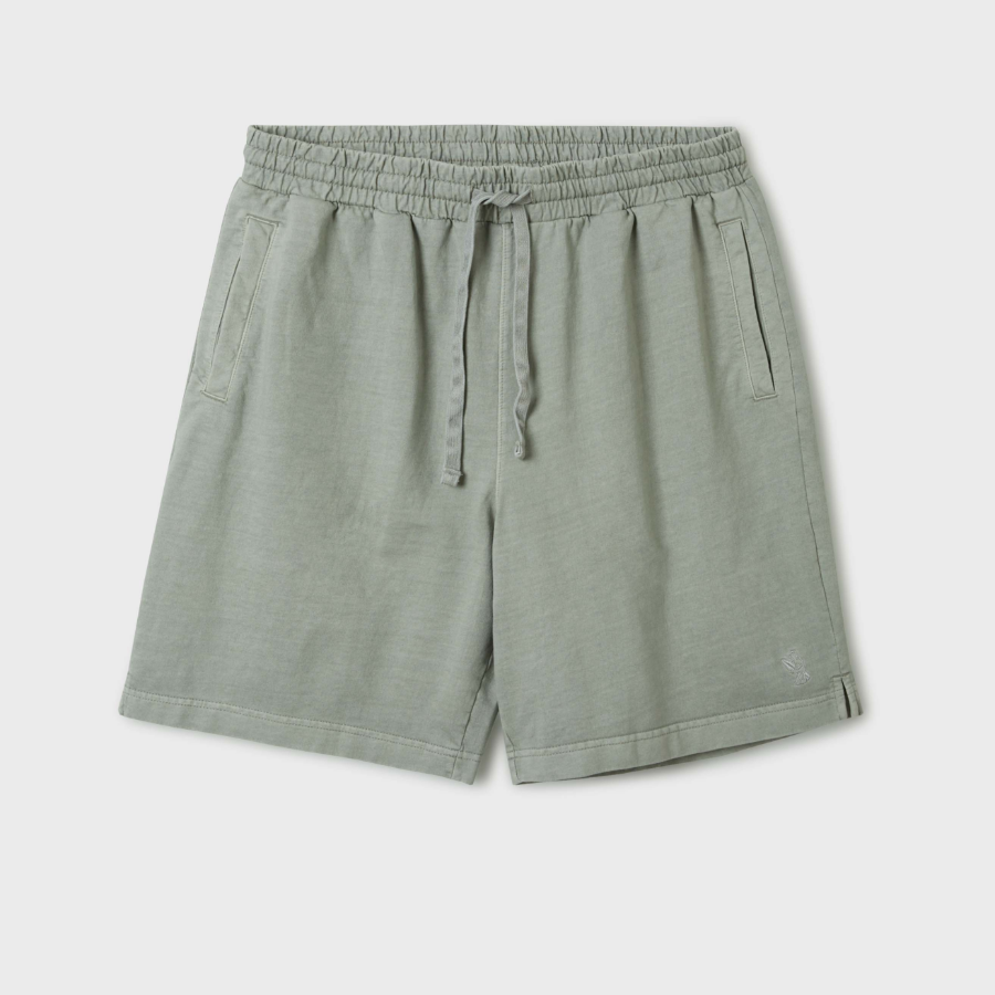 WHO.A.U Surf Bear Dyed Half Pants