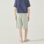 WHO.A.U Surf Bear Dyed Half Pants