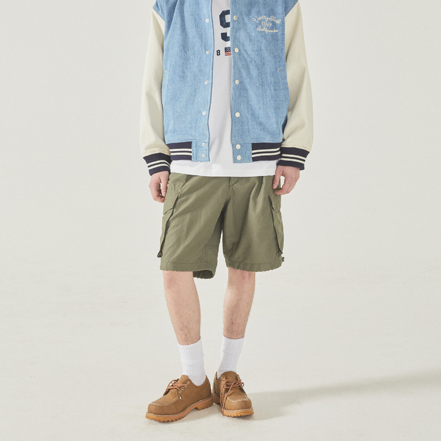 WHO.A.U Nylon Ribstop Cargo Pants (M)