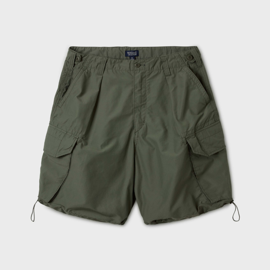 WHO.A.U Nylon Ribstop Cargo Pants (M)