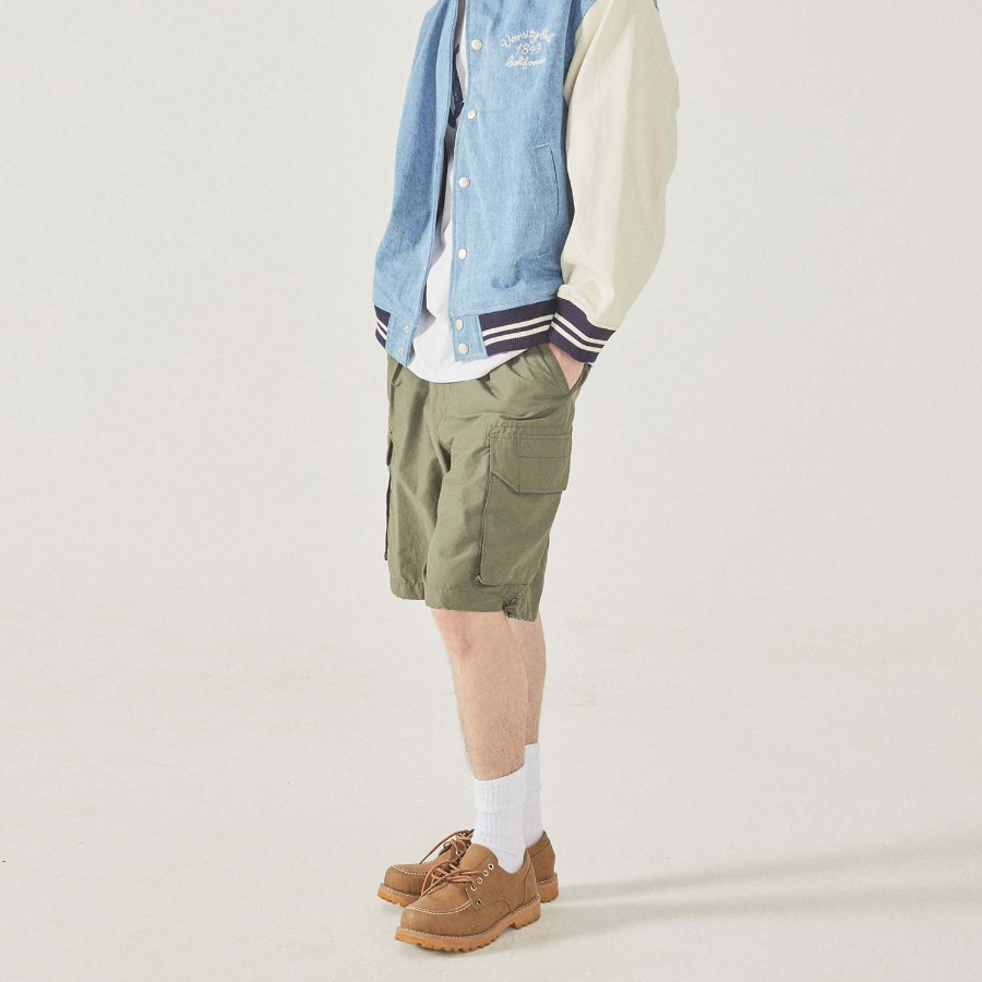 WHO.A.U Nylon Ribstop Cargo Pants (M)