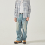 WHO.A.U VintageWashing Over Wide Denim Pants (M)