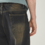 Vintage Washing Wide Denim (U)