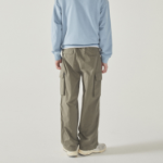 WHO.A.U Cotton Nylon Easy Cargo Pants (U)