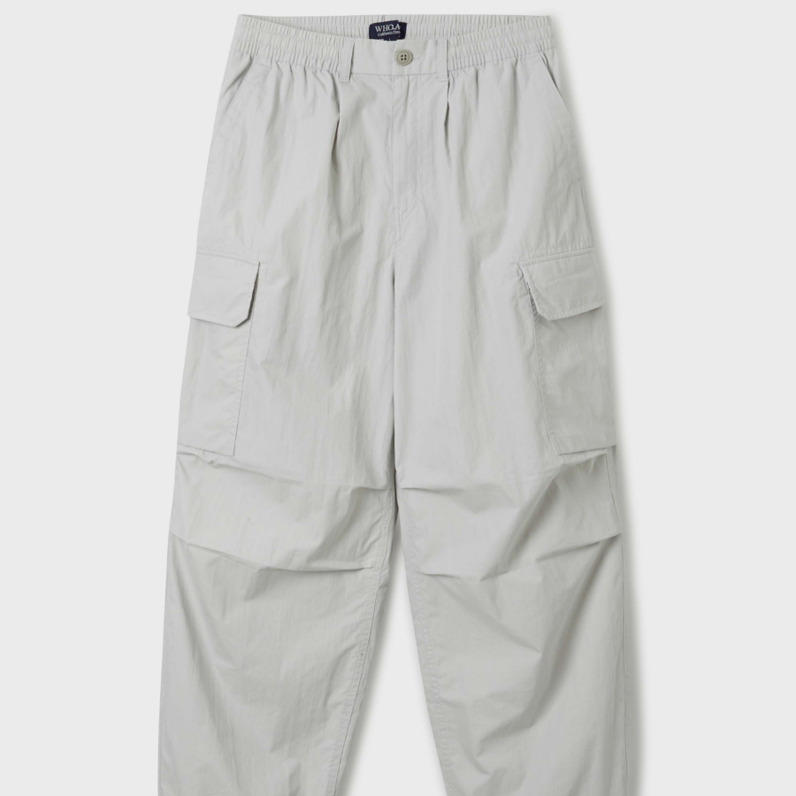 WHO.A.U Cotton Nylon Easy Cargo Pants (U)