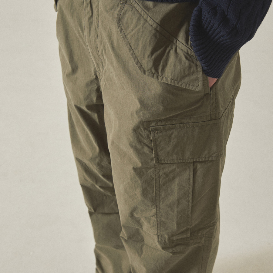 WHO.A.U Cotton Nylon Cargo Pants (U)