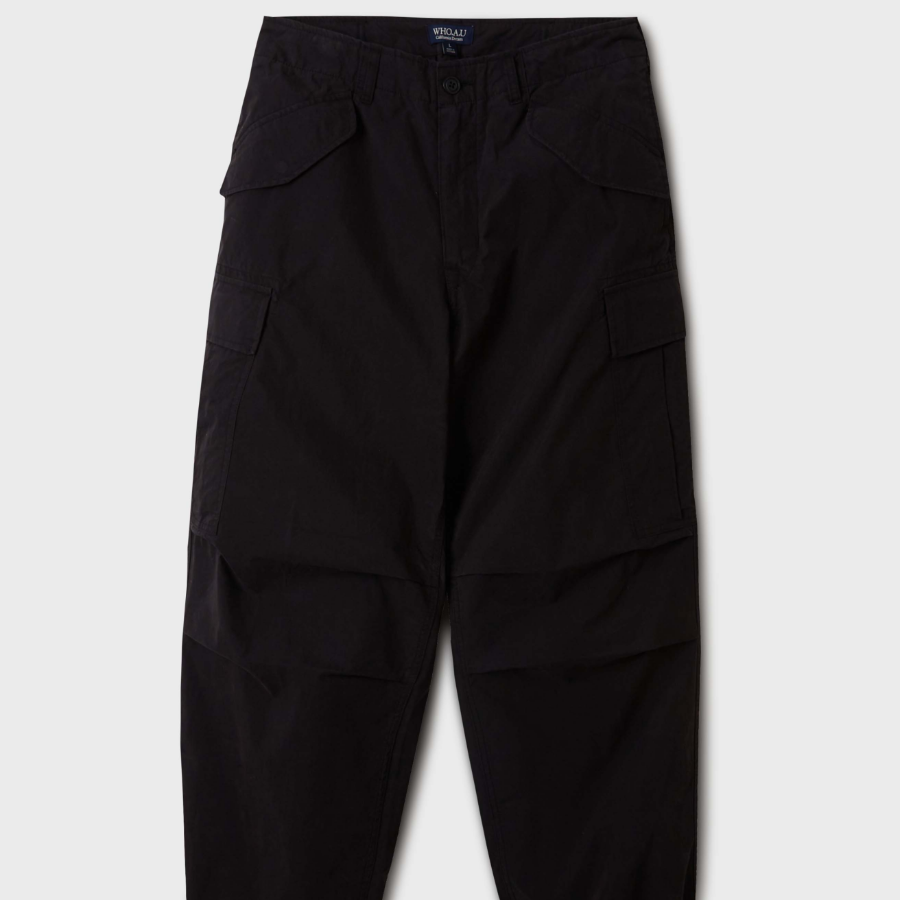 WHO.A.U Cotton Nylon Cargo Pants (U)