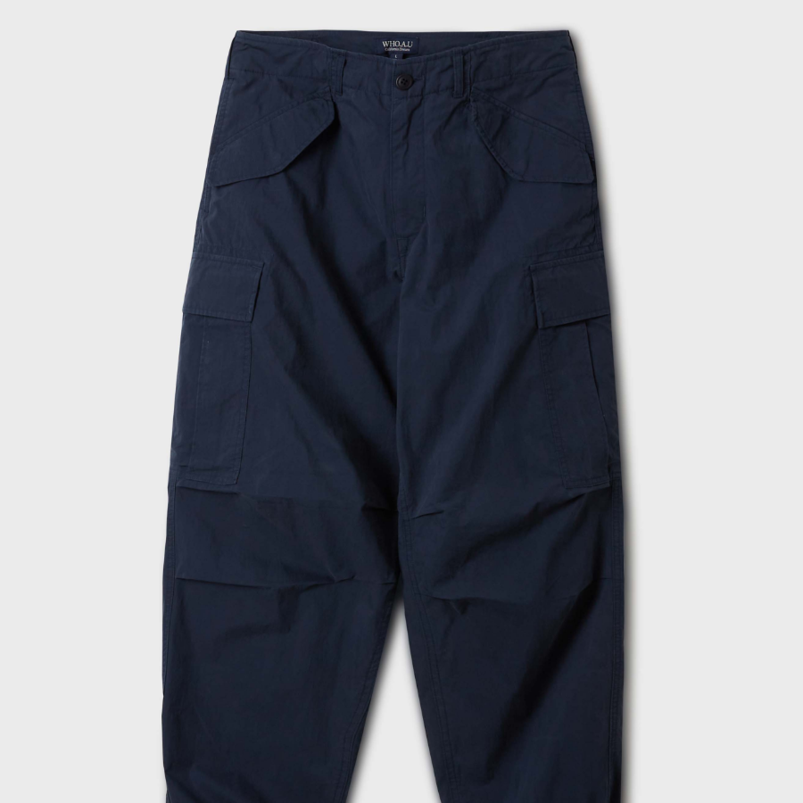 WHO.A.U Cotton Nylon Cargo Pants (U)