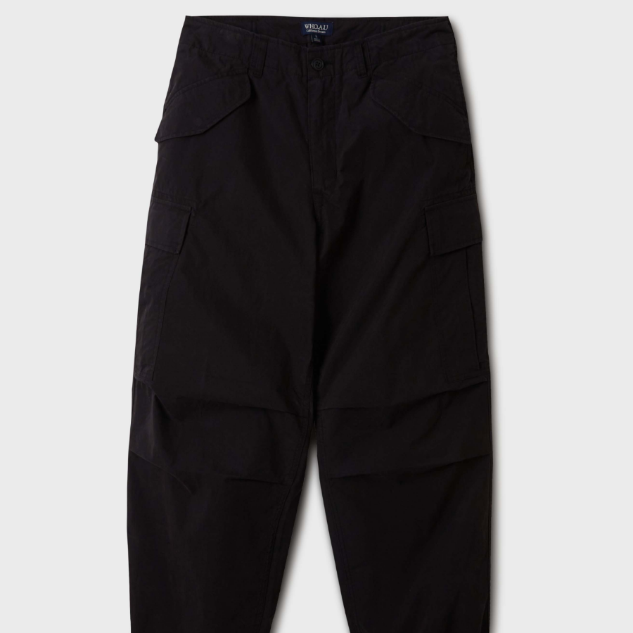 WHO.A.U Cotton Nylon Cargo Pants (U)