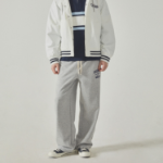 WHO.A.U Campus Emblem Wide Pants