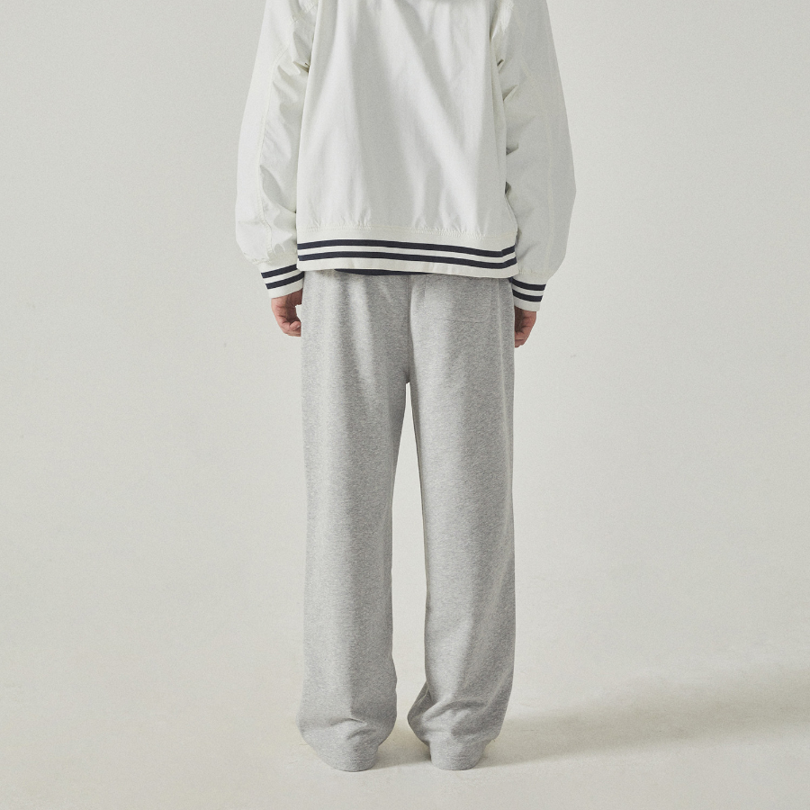 WHO.A.U Campus Emblem Wide Pants