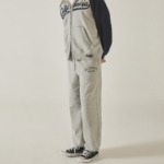 WHO.A.U Signature Patch Wide Pants (2-way)