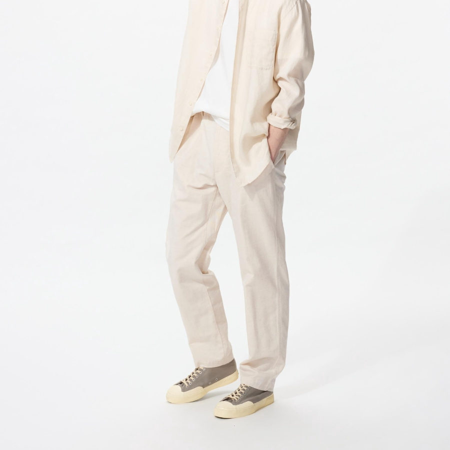 Uniqlo Linen Blend Easy Pants
